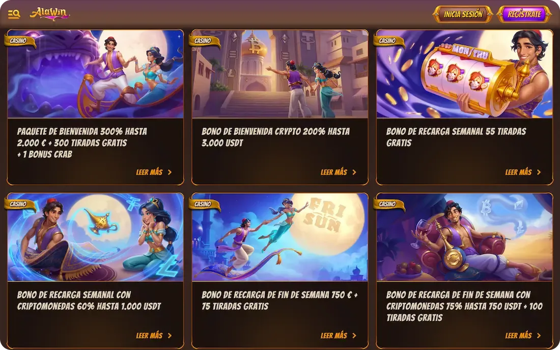 casino bonos del casino alawin