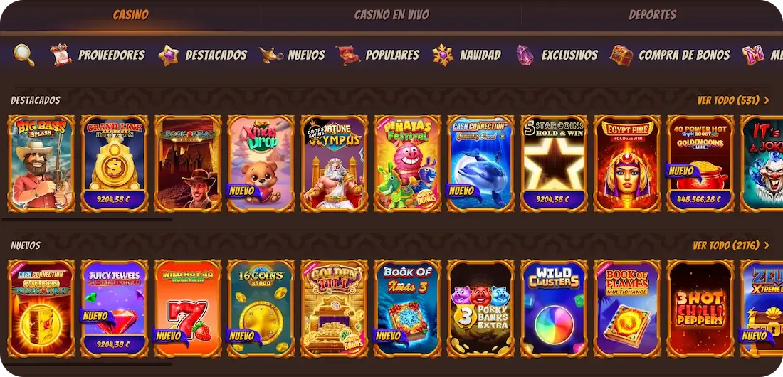 tragamonedas del casino alawin